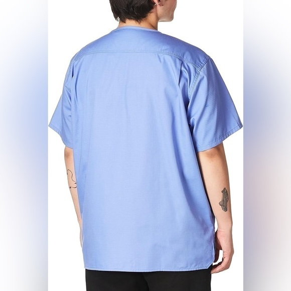 NWT. Carhartt Ripstop Surgical Shirt in Ceil Blue. Men’s Large. - Picture 12 of 16